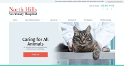 Desktop Screenshot of northhillsvh.com